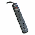 Tripp Lite Protect It Surge Protector, 6 Outlets, 6 ft. Cord, 790 Joules, Black TLP606B